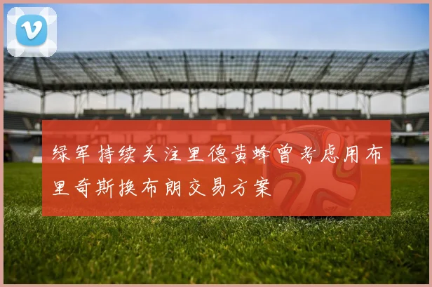 绿军持续关注里德黄蜂曾考虑用布里奇斯换布朗交易方案